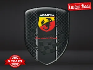 Fiat Abarth Adesivi Decalcomanie Auto Robusti Sportivi Premium